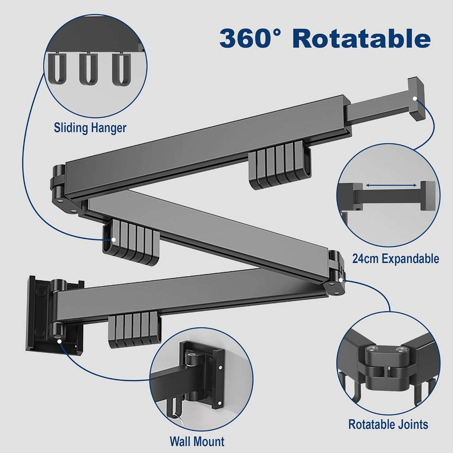 Tendedero de Ropa plegable Tendalux™