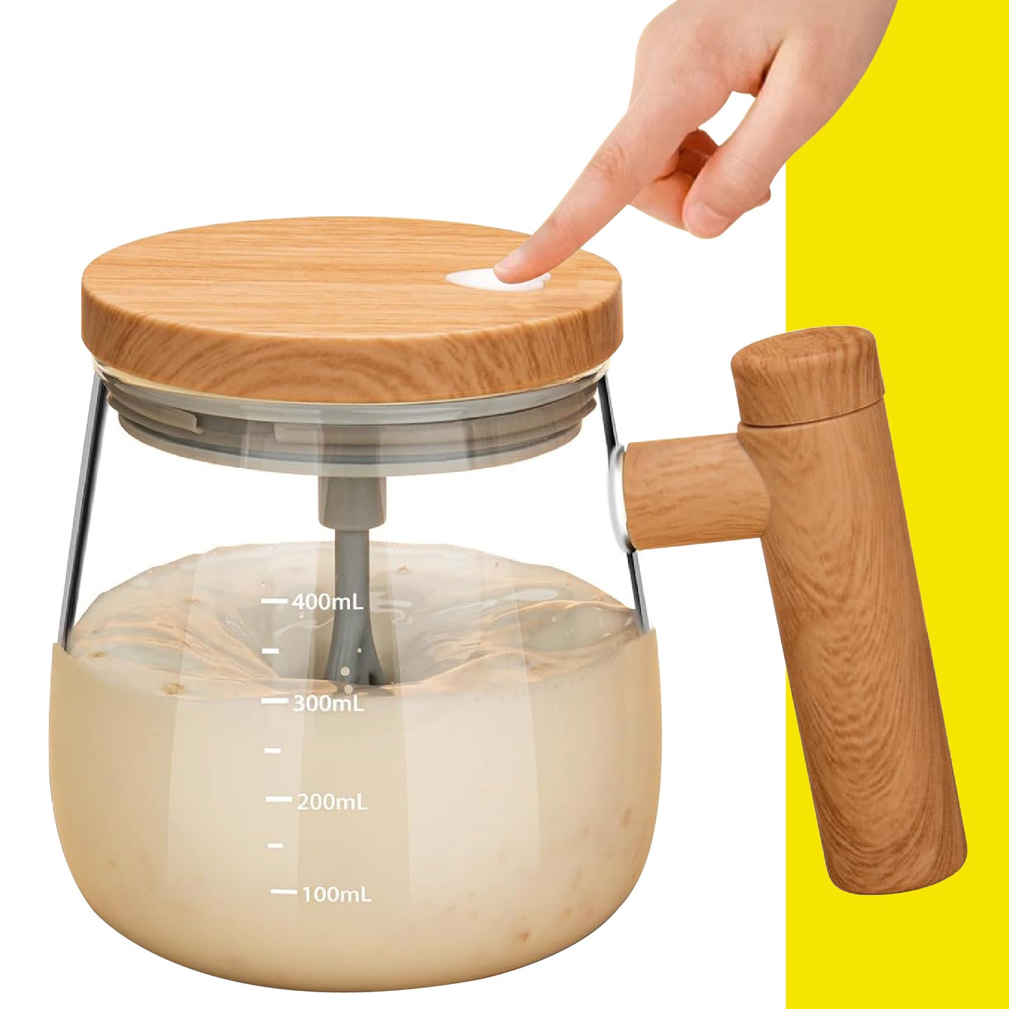 Taza SmartCup™ Mezclador automático de vidrio