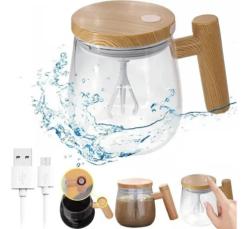 Taza SmartCup™ Mezclador automático de vidrio