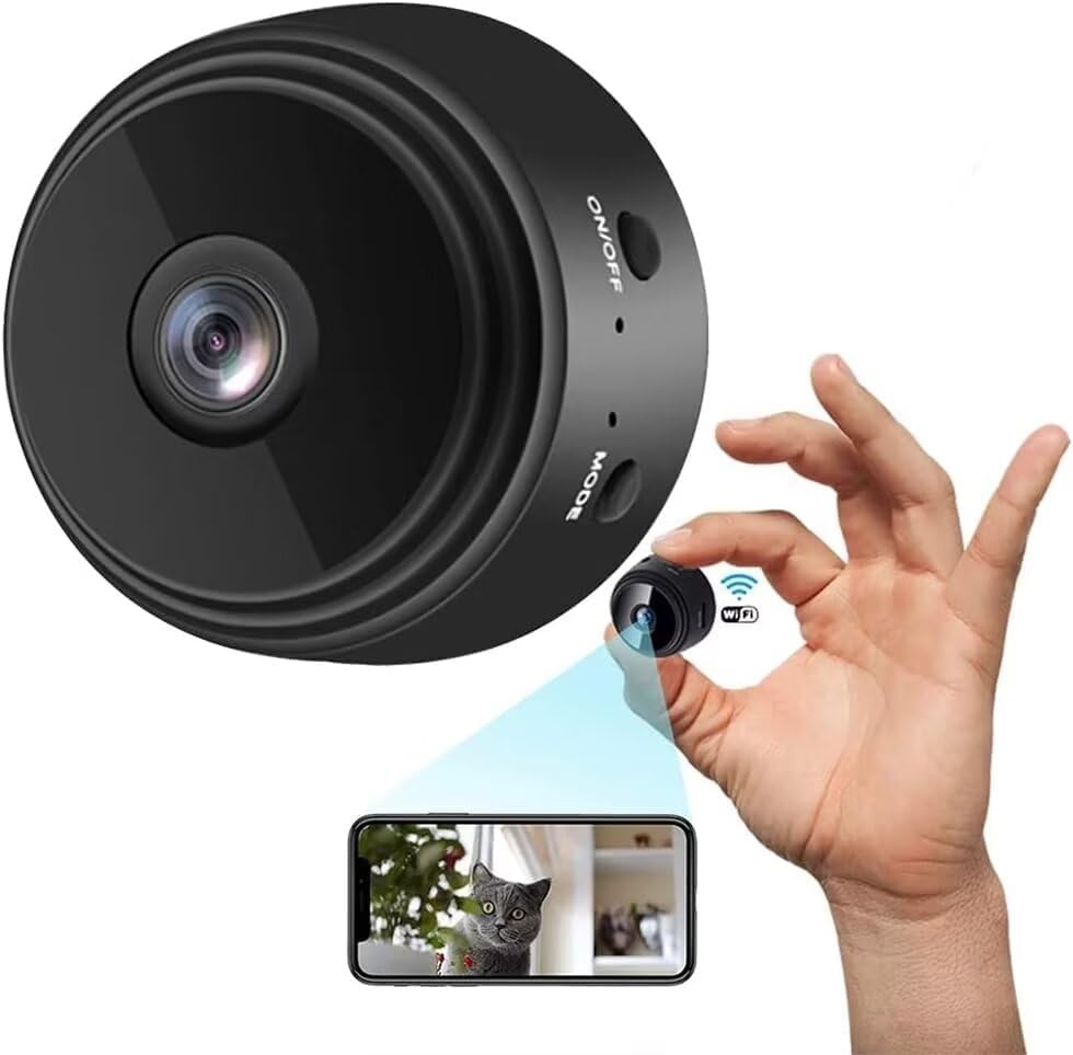 Mini Camara Espía de seguridad Invisicam Pro™ 1080p-Wifi